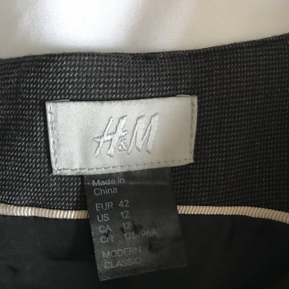 H&M Grey Pencil Longline Work Dress - Picture 6 of 6